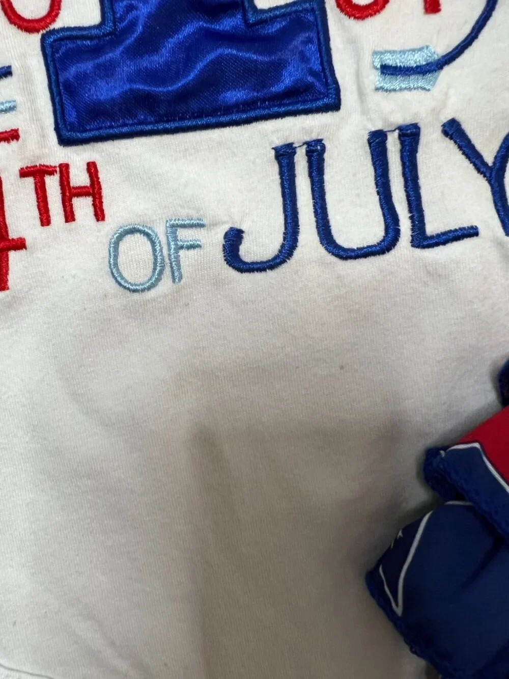 Baby Girl My 1st 4th of July Short Sleeve 6-9 Months 3pc New